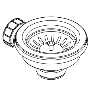 GROHE Ablaufgarnitur 42589_1 für Einbauspülen edelstahl – Bild 4
