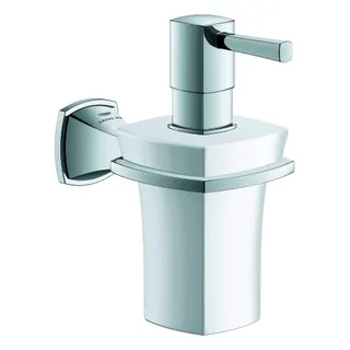 GROHE Halter Grandera 40910 mit Keramik- Seifenspender chrom – Bild 2
