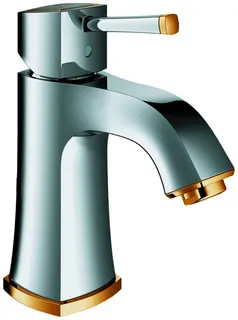 GROHE EH-Waschtischbatterie Grandera 24370 M-Size glatter Körper chrom/gold