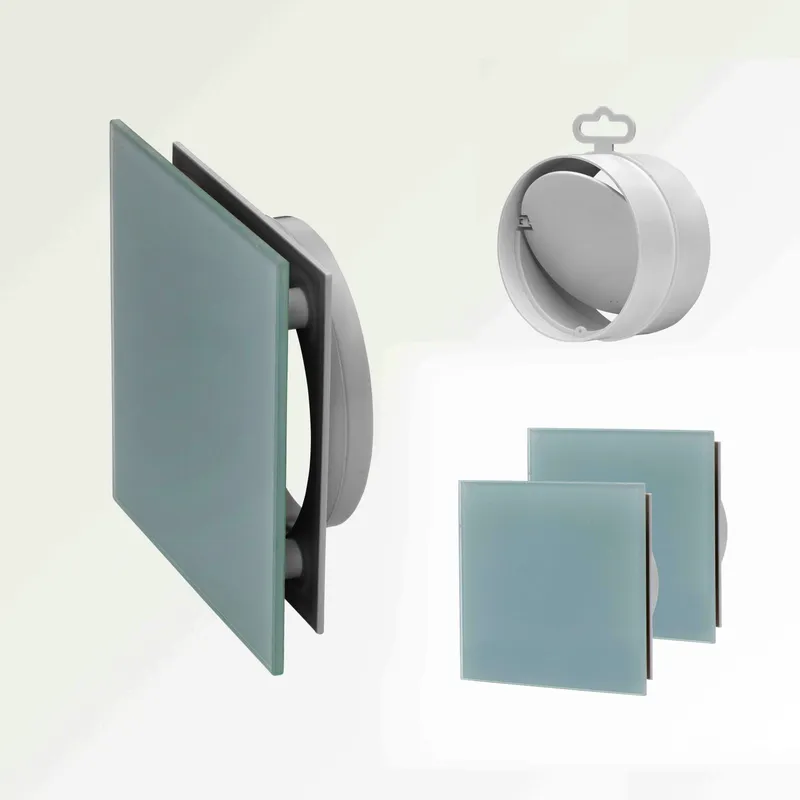 Sunshower Lüftungsabdeck White 130x130mm (2er- Set) für Deluxe und Pure- Line