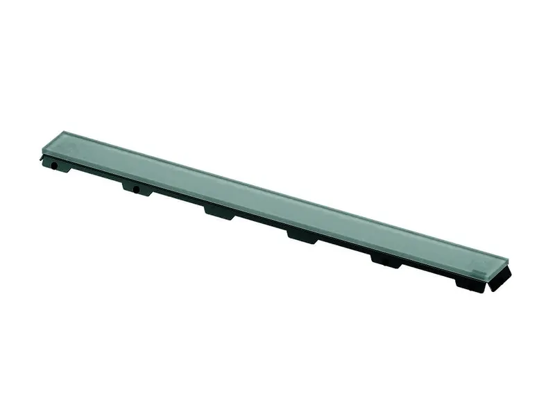 TECEdrainline Glasabdeckung, weiß satiniert, 900 mm