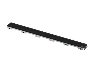 TECEdrainline Glasabdeckung, schwarz satiniert, 800 mm – Bild 2