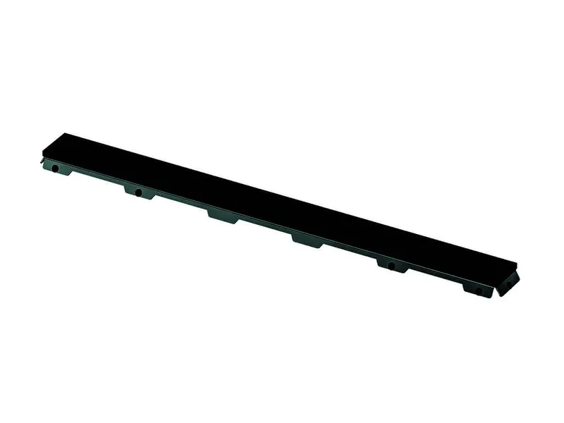 TECEdrainline Glasabdeckung, schwarz satiniert, 900 mm