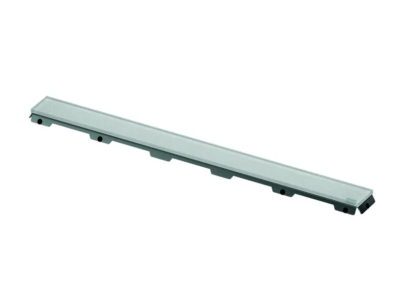 TECEdrainline Glasabdeckung, weiß satiniert, 1200 mm