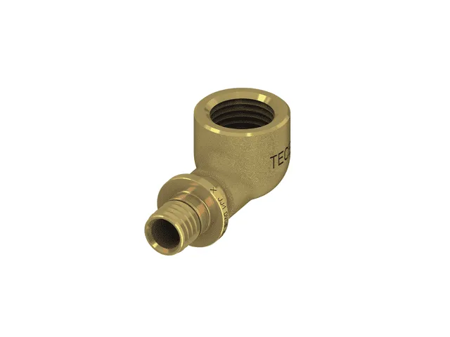 TECEflex Kompakt-Winkelmuffe Dim. 16 x 1/2", Siliziumbronze
