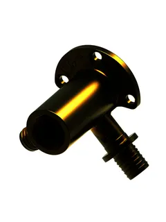 TECEflex Doppelwandscheibe lang 90 Grad Dim. 16 x 1/2", Siliziumbronze