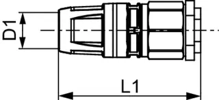 TECElogo-Push Abdrückstopfen mit Entl. Dimension 16, Standard Messing – Bild 5
