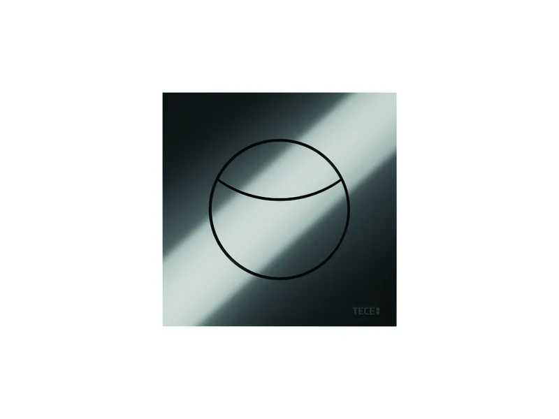 TECEflushpoint pneum. Fernauslösung Kunststoff, für Zweimengent., Chrom gl.