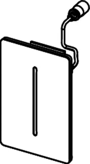 TECEfilo-Solid Sensorblende, weiß matt – Bild 3