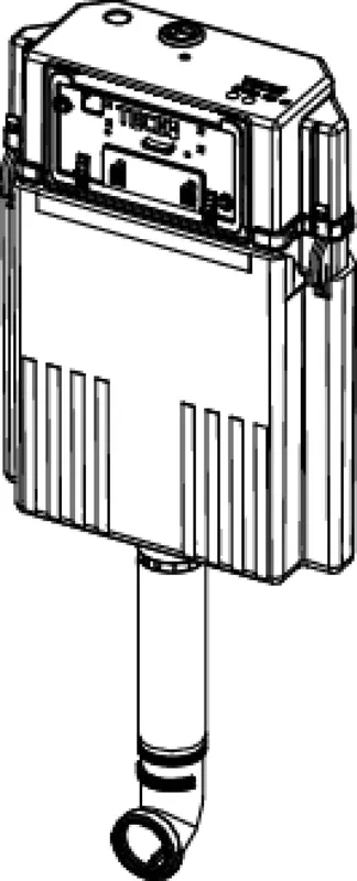 TECE Compact 320-Spülkasten