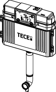 TECE Base-Spülkasten "geschlossen", komplett – Bild 2