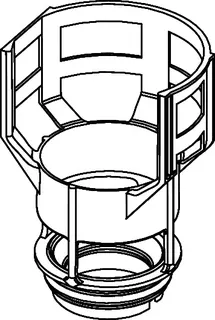TECE-Ersatzteil Ventilsitz für Ablaufventil A 6 inkl. Drossel, D =44 mm – Bild 3