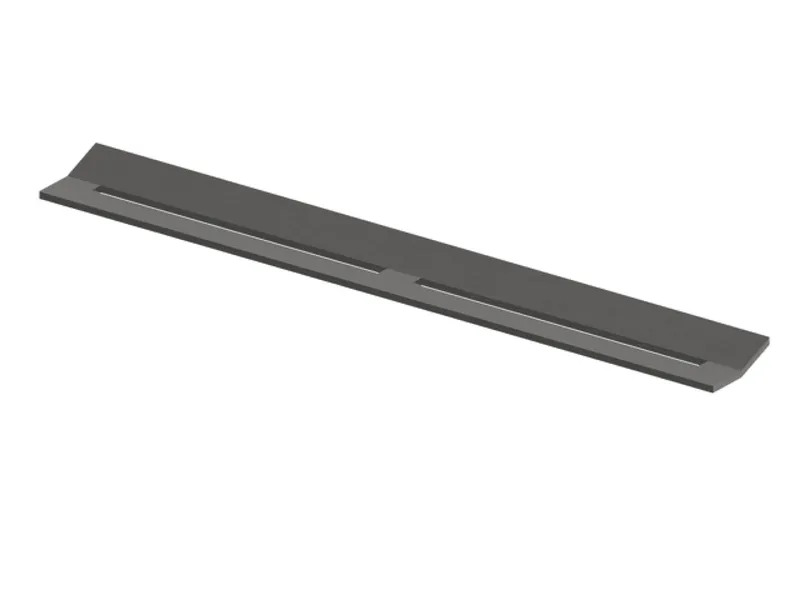 TECEdrainprofile Profildeckel Edelstahl Chrom schwarz gebürstet (bis 06/2023)