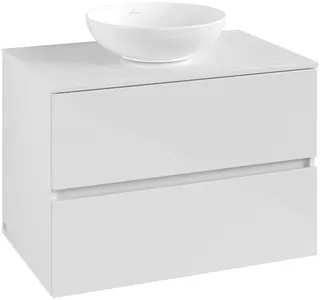ARTO-Konsolen-Unterschrank 800mm f AWT 2 Ausz 1 Aussch oLB C516H0 VS White – Bild 2