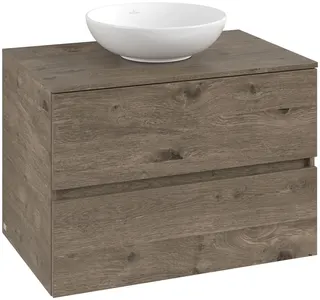 ARTO-Konsolen-Unterschrank 800mm f AWT 2 Ausz 1 Auss oLB C516H0 PJ Oak Nebraska