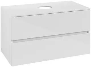 ARTO-Konsolen-Unterschrank 1000mm f AWT 2 Ausz 1 Aussch oLB C517H0 VS White – Bild 2