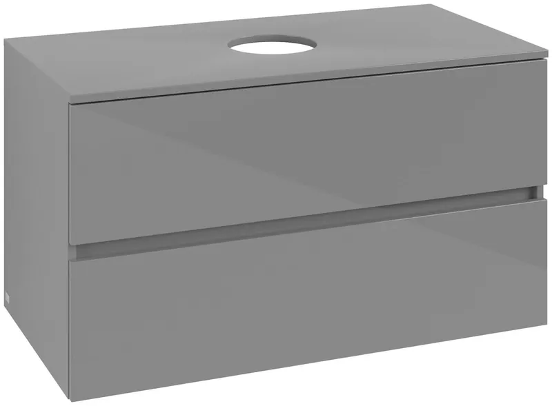 ARTO-Konsolen-Unterschrank 1000mm f AWT 2 Ausz 1 Aussch oLB C517H0 VT Grey
