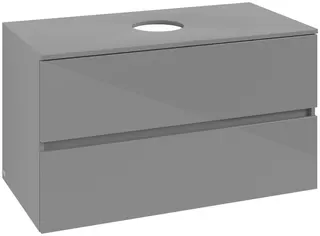 ARTO-Konsolen-Unterschrank 1000mm f AWT 2 Ausz 1 Aussch oLB C517H0 VT Grey – Bild 1