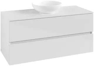 ARTO-Konsolen-Unterschrank 1200mm f AWT 2 Ausz 1 Aussch oLB C518H0 VS White – Bild 2