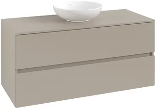 ARTO-Konsolen-Unterschrank 1200mm f AWT 2 Ausz 1 Aussch oLB C518H0 VD Sand Grey