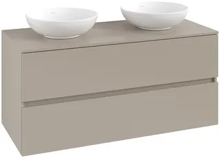 ARTO-Konsolen-Unterschrank 1200mm f AWT 2 Ausz 2 Aussch oLB C519H0 VD Sand Grey