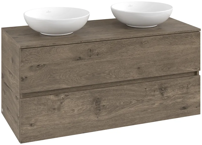 ARTO-Konsolen-Unterschrank 1200mm f AWT 2 Ausz 2 Auss oLB C519H0 PJ Oak Nebraska