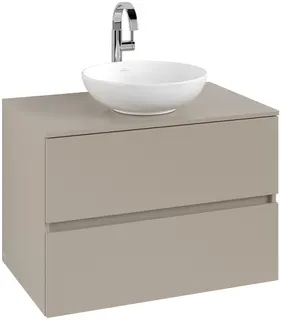 ARTO-Konsolen-Unterschrank 800mm f AWT 2 Ausz 1 Aussch mLB C516H1 VD Sand Grey – Bild 2