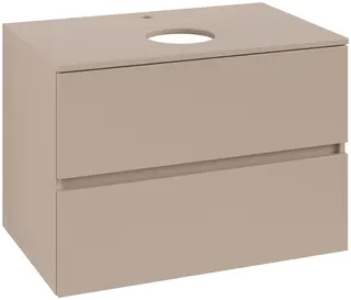 ARTO-Konsolen-Unterschrank 800mm f AWT 2 Ausz 1 Aussch mLB C516H1 RR Macciato