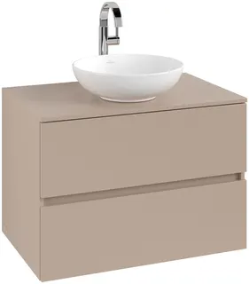 ARTO-Konsolen-Unterschrank 800mm f AWT 2 Ausz 1 Aussch mLB C516H1 RR Macciato – Bild 2