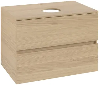 ARTO-Konsolen-Unterschrank 800mm f AWT 2 Ausz 1 Aussch mLB C516H1 VJ Nordic Oak