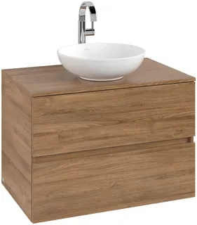 ARTO-Konsolen-Unterschrank 800mm f AWT 2 Ausz 1 Aussch mLB C516H1 RH Oak Kansas