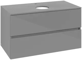 ARTO-Konsolen-Unterschrank 1000mm f AWT 2 Ausz 1 Aussch mLB C517H1 VT Grey