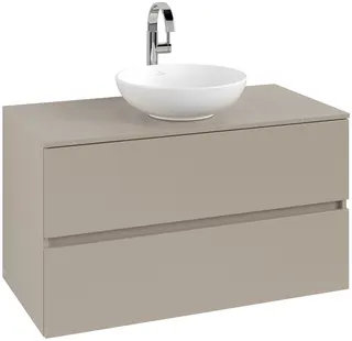 ARTO-Konsolen-Unterschrank 1000mm f AWT 2 Ausz 1 Aussch mLB C517H1 VD Sand Grey – Bild 2