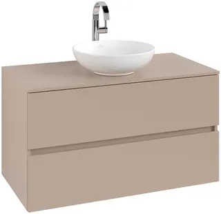 ARTO-Konsolen-Unterschrank 1000mm f AWT 2 Ausz 1 Aussch mLB C517H1 RR Macciato – Bild 2
