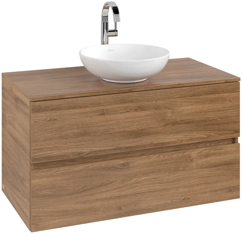 ARTO-Konsolen-Unterschrank 1000mm f AWT 2 Ausz 1 Aussch mLB C517H1 RH Oak Kansas