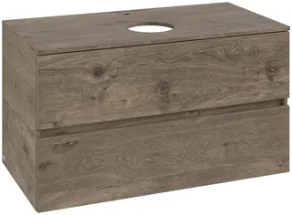 ARTO-Konsolen-Unterschrank 1000mm f AWT 2 Ausz 1 Auss mLB C517H1 PJ Oak Nebraska