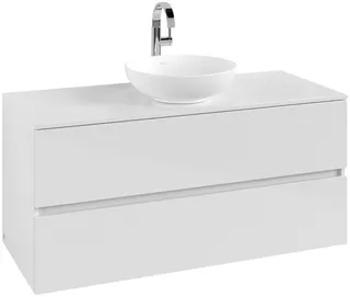 ARTO-Konsolen-Unterschrank 1200mm f AWT 2 Ausz 1 Aussch mLB C518H1 VS White – Bild 2