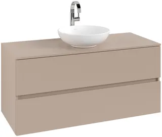 ARTO-Konsolen-Unterschrank 1200mm f AWT 2 Ausz 1 Aussch mLB C518H1 RR Macciato – Bild 2