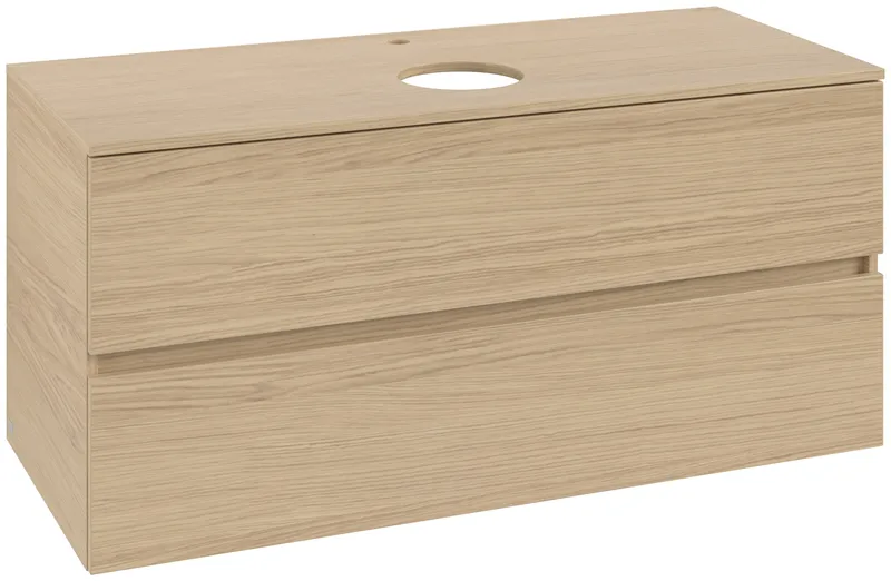 ARTO-Konsolen-Unterschrank 1200mm f AWT 2 Ausz 1 Aussch mLB C518H1 VJ Nordic Oak