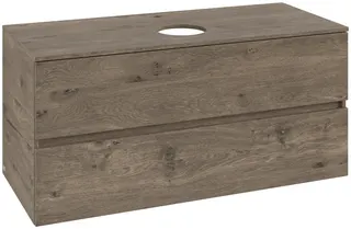 ARTO-Konsolen-Unterschrank 1200mm f AWT 2 Ausz 1 Auss mLB C518H1 PJ Oak Nebraska