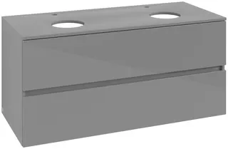 ARTO-Konsolen-Unterschrank 1200mm f AWT 2 Ausz 2 Aussch mLB C519H2 VT Grey – Bild 2