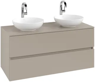 ARTO-Konsolen-Unterschrank 1200mm f AWT 2 Ausz 2 Aussch mLB C519H2 VD Sand Grey – Bild 1