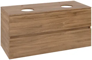 ARTO-Konsolen-Unterschrank 1200mm f AWT 2 Ausz 2 Aussch mLB C519H2 RH Oak Kansas – Bild 2