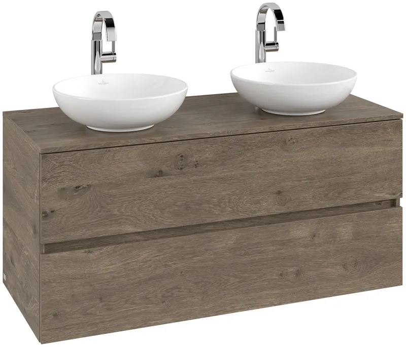 ARTO-Konsolen-Unterschrank 1200mm f AWT 2 Ausz 2 Auss mLB C519H2 PJ Oak Nebraska