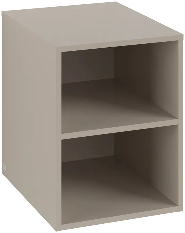ARTO-Anbauregal zu Konsolen-Unterschrank 400mm 2 Fächer C52100 VD Sand Grey
