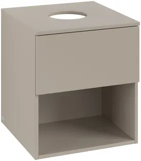 ARTO-Konsolen-Unterschrank 500mm f AWT38 1 Ausz 1 Aussch oLB C520H0 VD Sand Grey – Bild 2