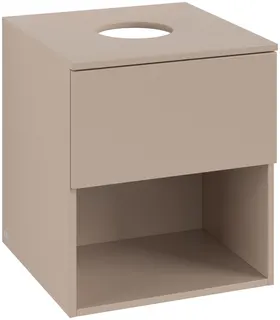 ARTO-Konsolen-Unterschrank 500mm f AWT38 1 Ausz 1 Aussch oLB C520H0 RR Macciato – Bild 2