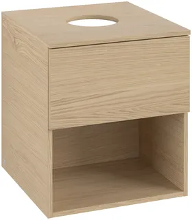 ARTO-Konsolen-Unterschrank 500mm f AWT38 1 Ausz 1 Aussch oLB C520H0 VJ Nordic Oak – Bild 2
