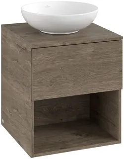 ARTO-Konsolen-Unterschrank 500mm f AWT38 1 Ausz 1 Auss oLB C520H0 PJ Oak Nebraska