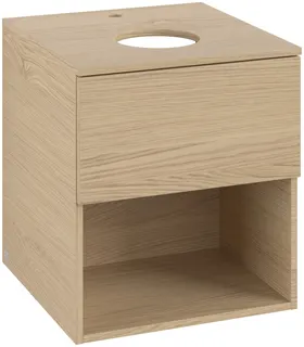ARTO-Konsolen-Unterschrank 500mm f AWT38 1 Ausz 1 Aussch mLB C520H1 VJ Nordic Oak – Bild 2